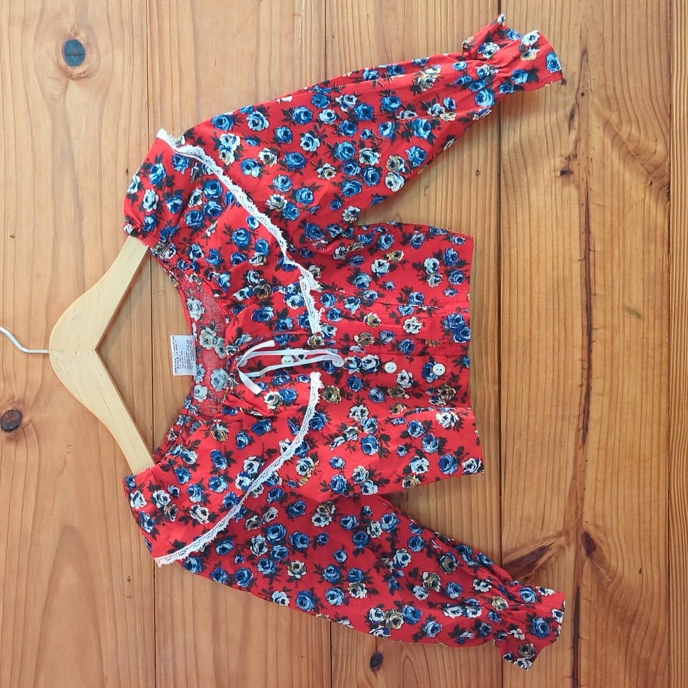 Philly Girls California Made Ruffle Top S